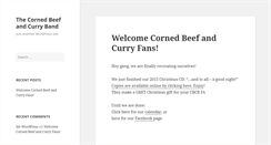 Desktop Screenshot of cornedbeefandcurry.com